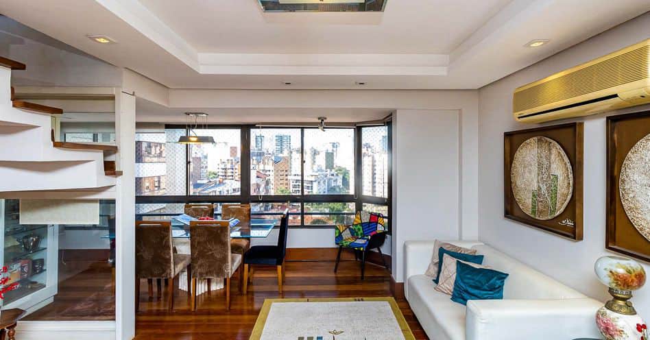 Ático exclusivo en Bela Vista: sofisticación y confort en cada detalle