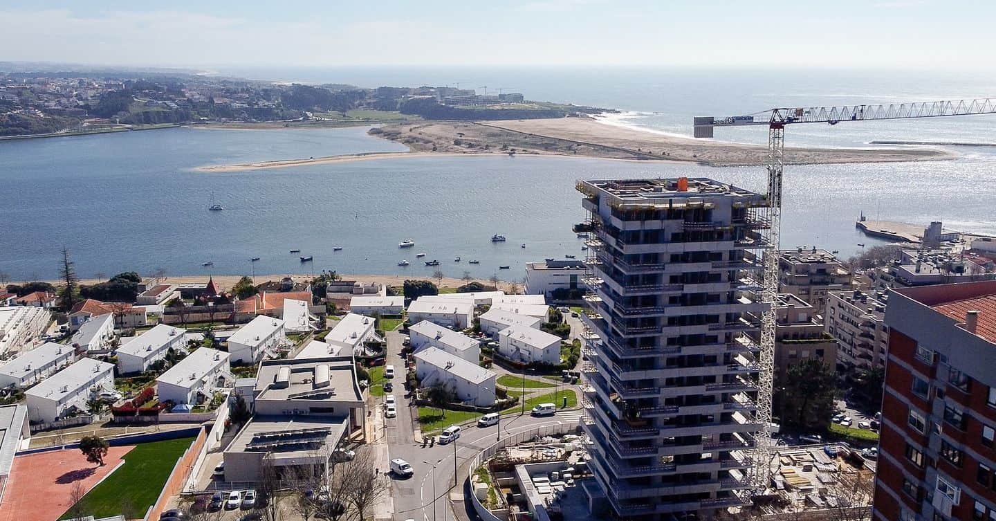 Apartamento T3 Torre Miramar - Vista Rio - Varanda 90m²