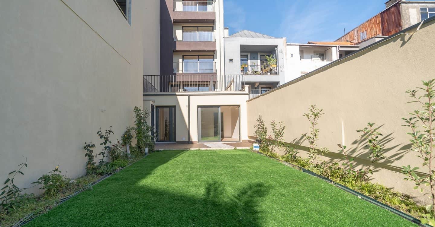 Apartamento 1 quarto + 1 com jardim no Centro do Porto