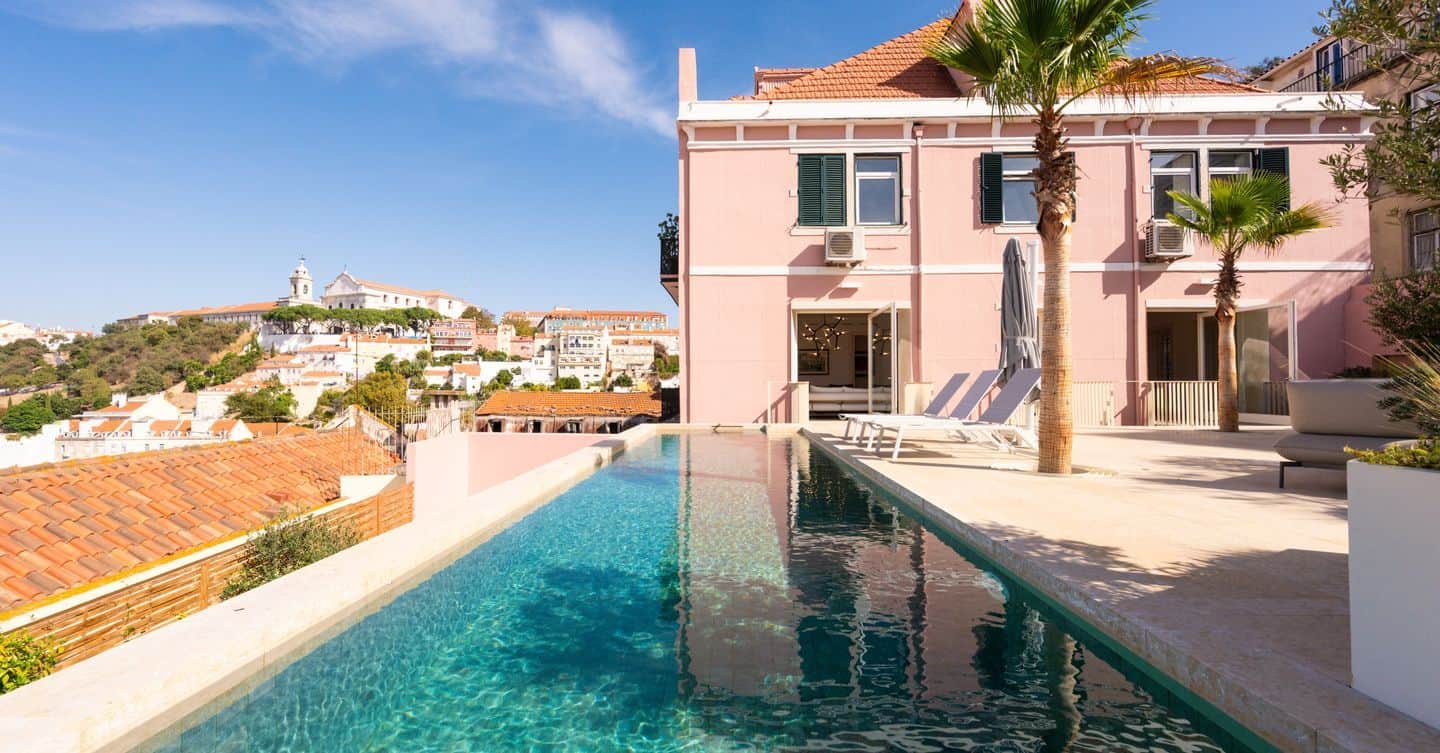 Apartamento 3 quartos com piscina privativa e vista panorâmica de Lisboa