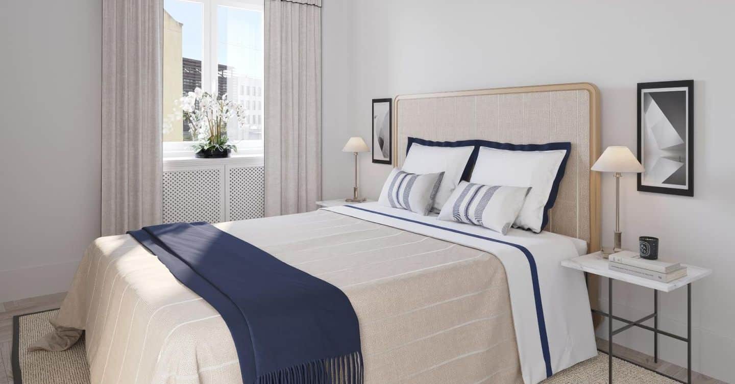 Apartamento T1 com pátio, na Lapa