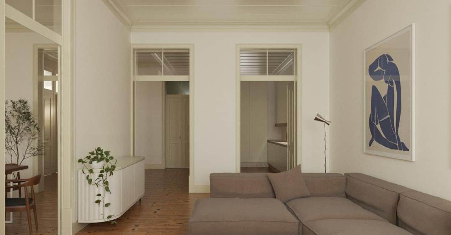 Apartamento T3 localizado em Santos, Lisboa