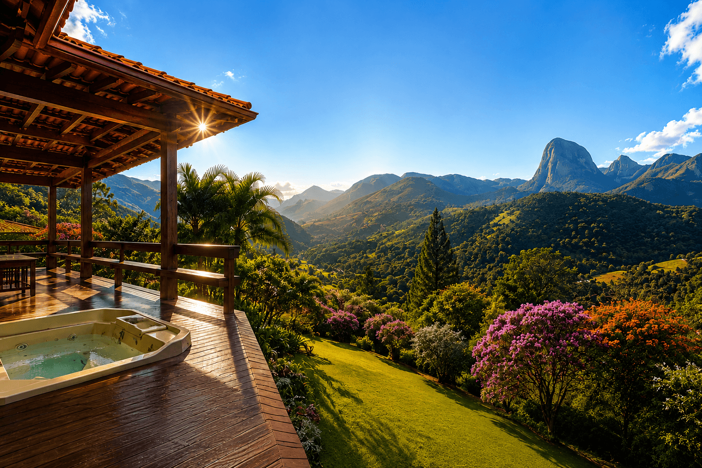 Um refúgio de alto padrão na serra de Petrópolis-RJ!