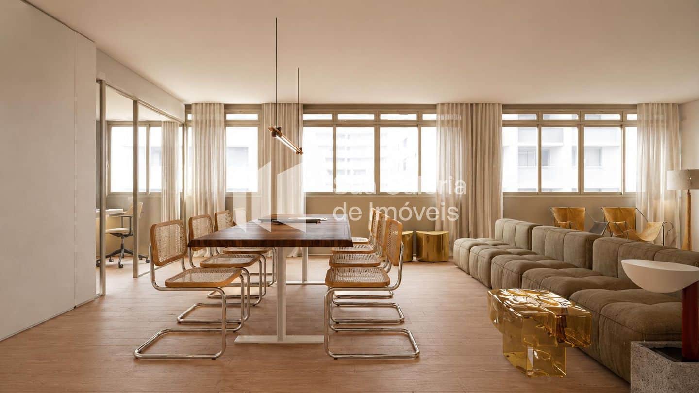 Appartement rénové et automatisé dans la partie plane de Jardim América.