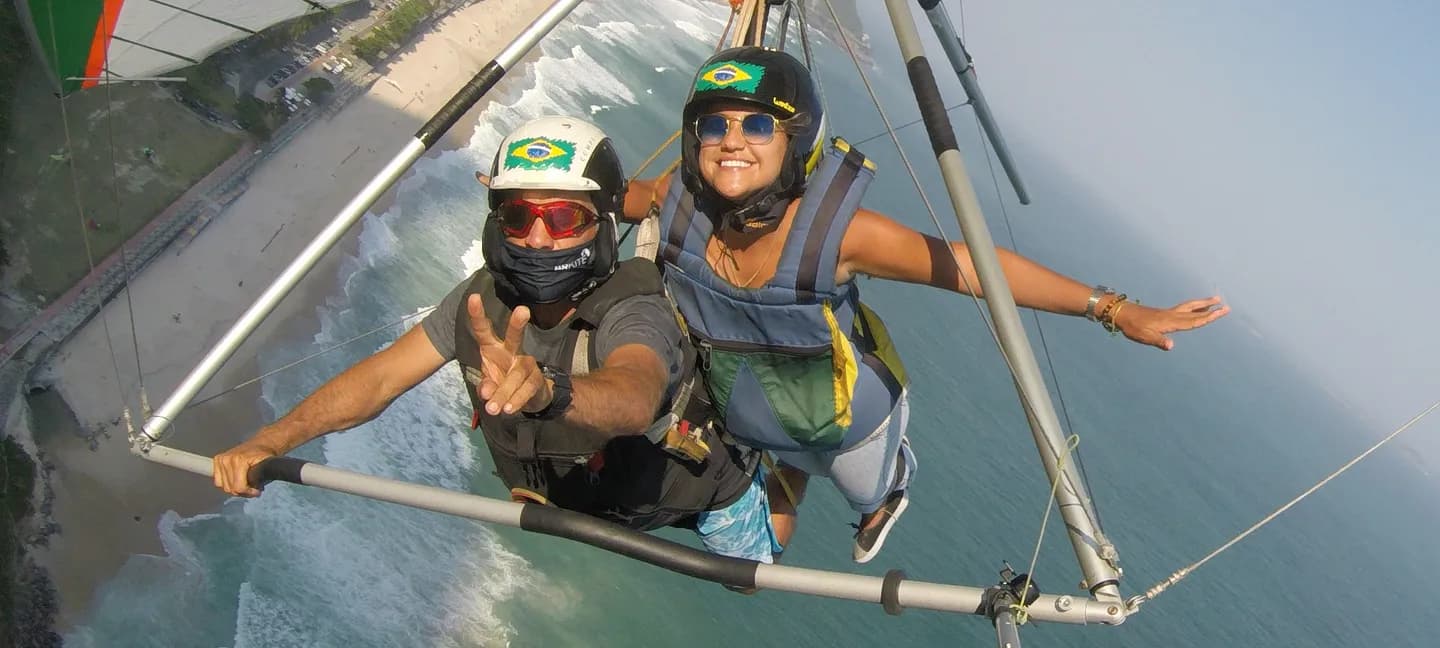 Voando Sobre o Paraíso: A Experiência Inesquecível de Parapente e Asa-Delta em São Conrado