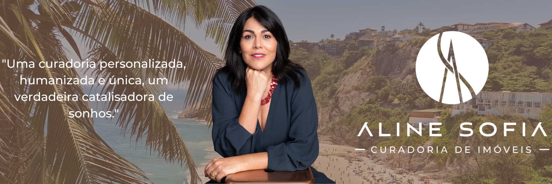 Capa de Aline Sofia - Curadoria De Imóveis